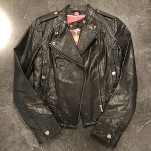 Collection B Genuine Leather Jacket